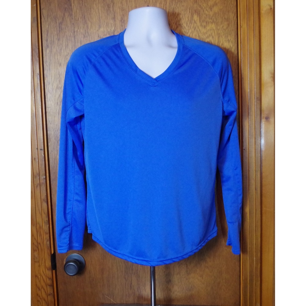 Bimini Bay Outfitters Men's Large‎ Blue Performance Long Sleeve Fishing Shirt